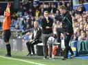 Leam Richardson looks thoughtful in the technical area