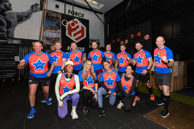 Members of Force Fitness gym took on the challenge