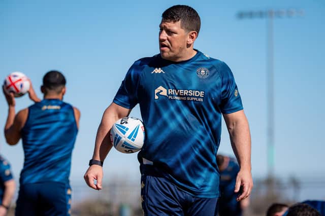 Matt Peet is looking forward to locking horns with Sam Burgess in Las Vegas