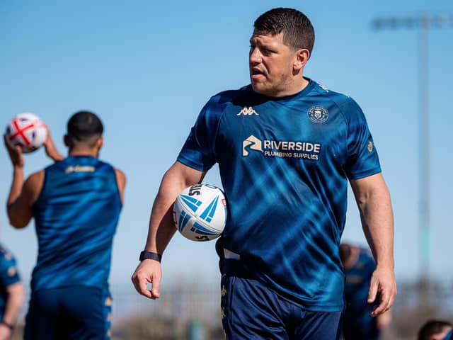 Matt Peet is looking forward to locking horns with Sam Burgess in Las Vegas