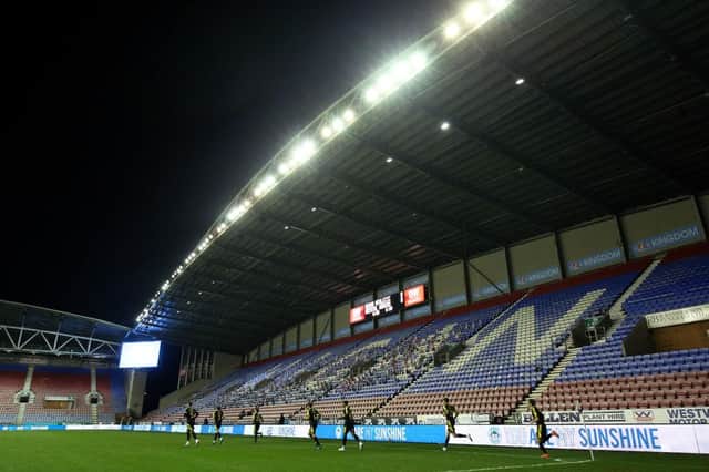 DW Stadium. (Photo by Lewis Storey/Getty Images)
