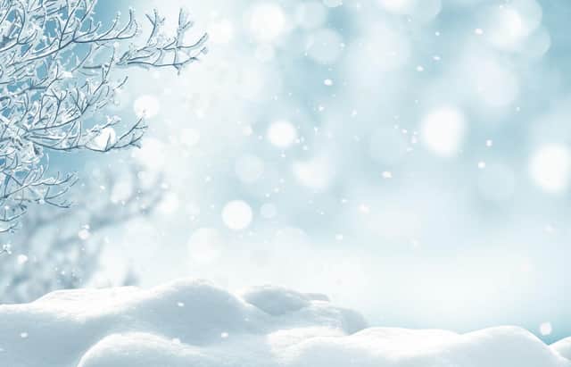 The North West has a 1 in 10 chance of snow this Christmas