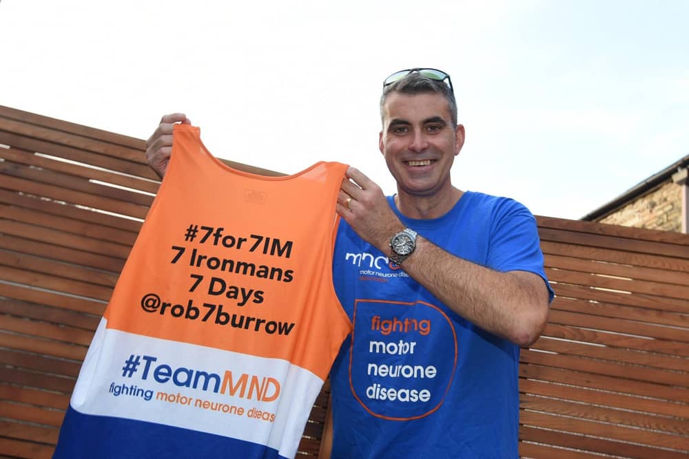 Martyn's latest fund-raiser will see him swim, cycle and run through five countries to raise funds for three charities