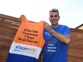 Martyn's latest fund-raiser will see him swim, cycle and run through five countries to raise funds for three charities