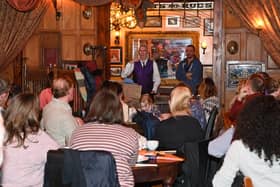 Speeches were given during the meeting at Little Fifteen