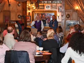 Speeches were given during the meeting at Little Fifteen