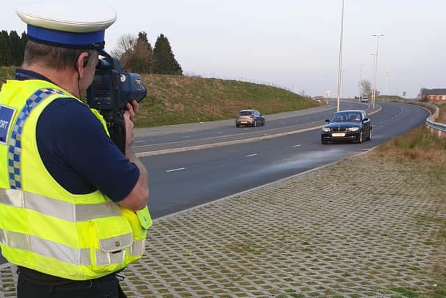 Police are cracking down on speeding motorists