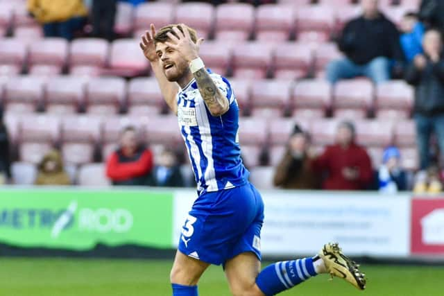 Charlie Kelman's first goal for Latics wasn't enough to prevent Exeter winning at the DW