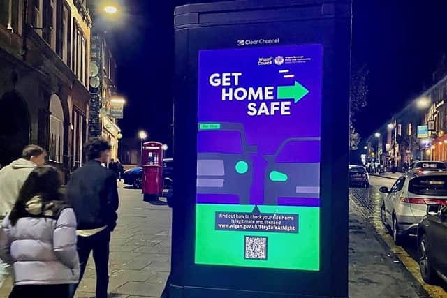 Get Home Safe message town centre message boards