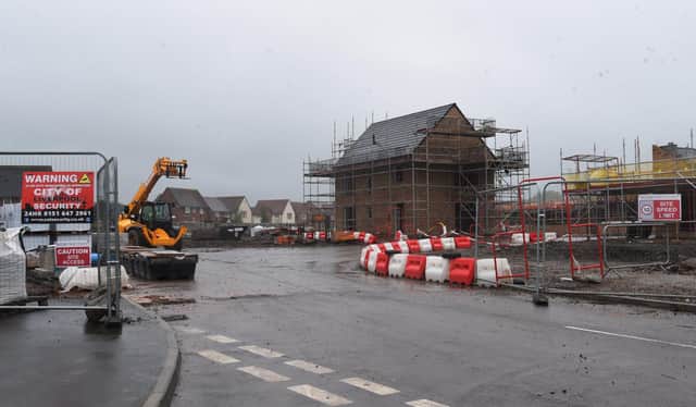 The estate is expected to take six years to complete