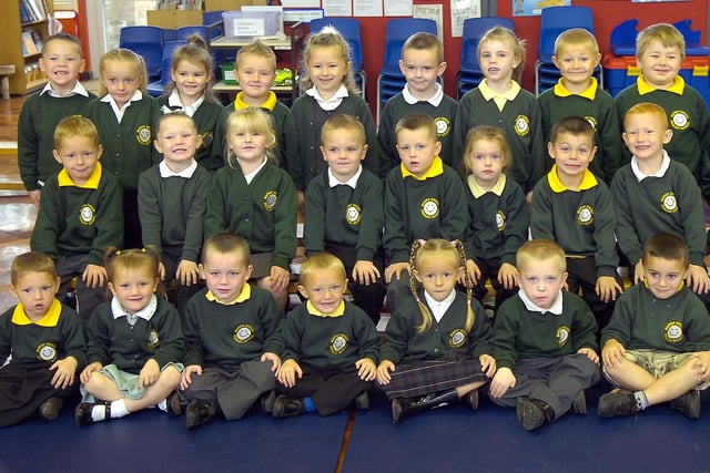 Wigan School Starters - t Marsh Green  Primary School with Miss Davies reception class