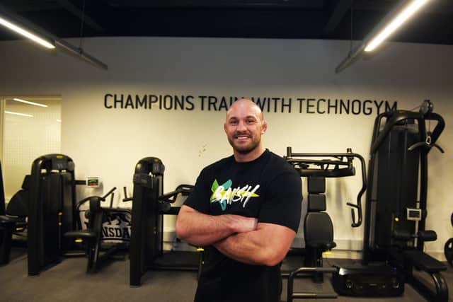Former rugby league player Jamie Acton leads his Banish group, putting teens through their paces with work-outs aimed to improve physical and mental wellbeing, held at Wigan Youth Zone