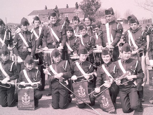 The 10th Wigan, Hindley Boys Brigade band
