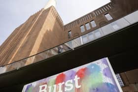 BACP 'Burst your self-doubt' art installation
