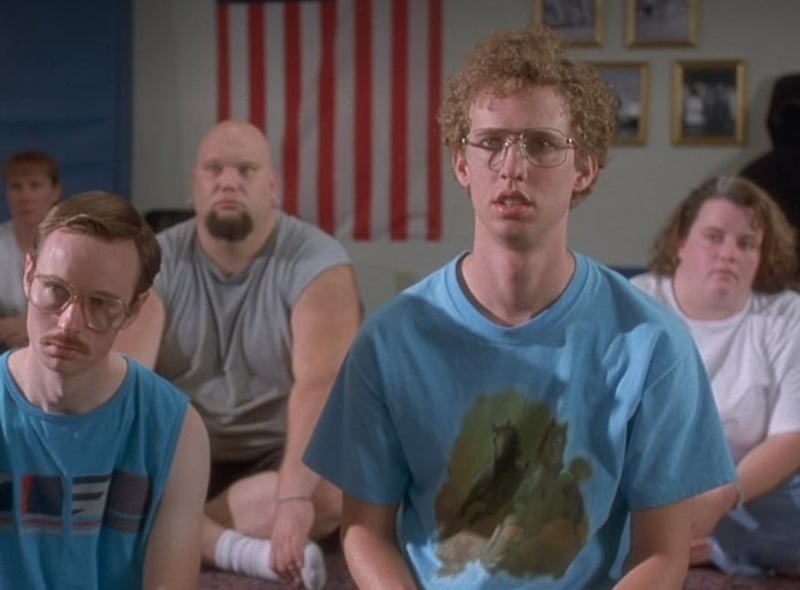 Between drawing ligers (that's a cross between a tiger and a lion to the layperson) and practicing his sweet dance moves, quirky teen Napoleon Dynamite makes the most out of high school and life with his eccentric family. Very much of a marmite movie, you'll either love or hate this 2004 comedy. Jon Heder is brilliant as the dorky Dynamite. One thing's for sure, you won't see another film like this ... ever!