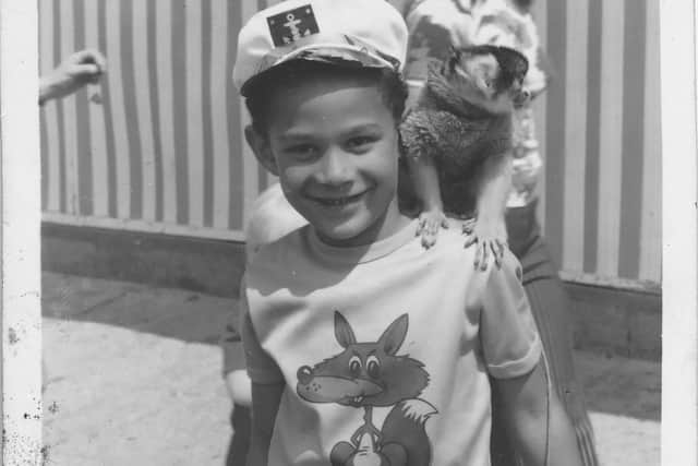 Archive Collect picture shows: Searcher Roy as a young boy visiting a Zoo
(C) Wall To Wall