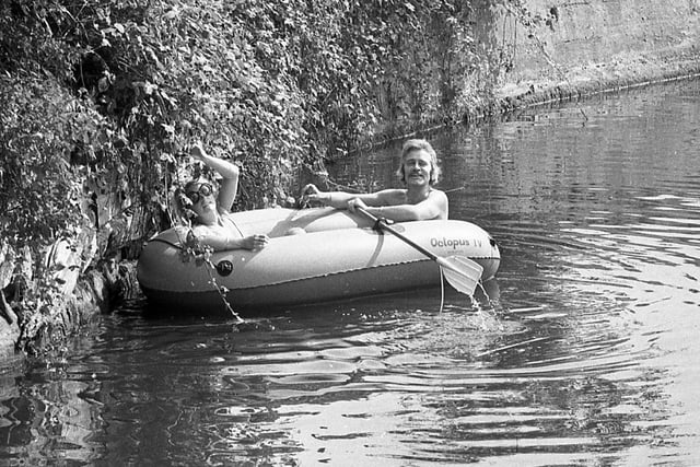 RETRO 1976
Messing about on Haigh  canal during the long hot summer of 1976