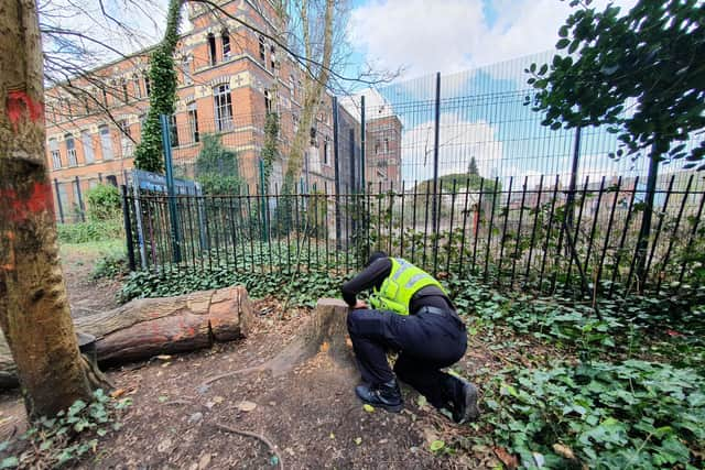 Police search as part of Operation Sycamore