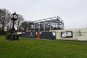 General view of the new Aspull health and wellbeing centre, which is under construction next to the current Aspull health centre