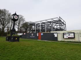 General view of the new Aspull health and wellbeing centre, which is under construction next to the current Aspull health centre