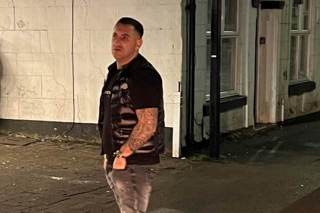 Police have released this image of a man they want to speak to in connection with a homophobic attack in Hindley