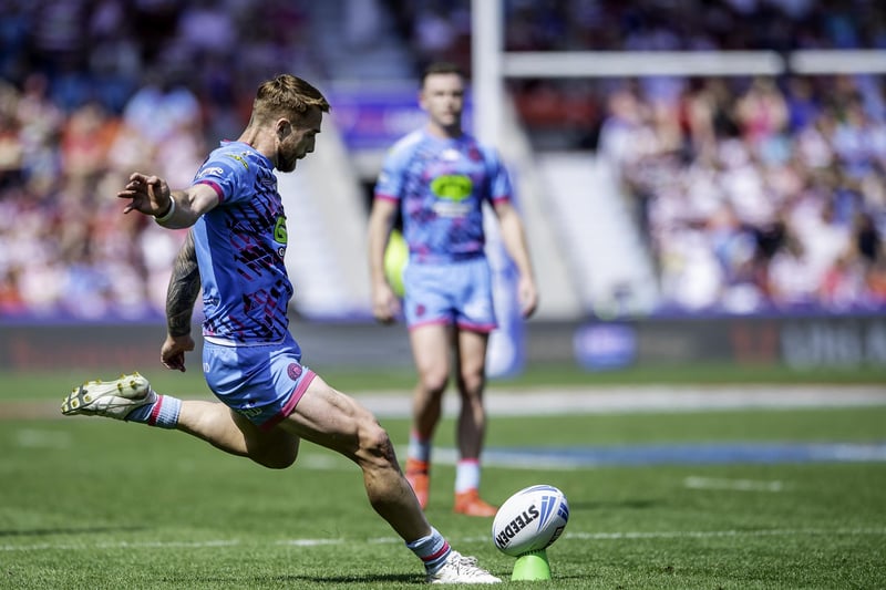 An eventful afternoon for the Australian centre. Sin-binned for a melee with Tom Opacic, produced a try-saving tackle on Ryan Hall and kicked two goals when he took over from Smith