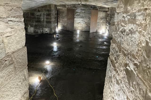 The cellars below Haigh Hall
