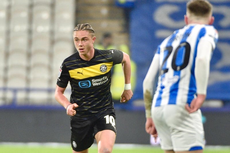 Latics looked to him to push them forward but well shackled for the most part by Town