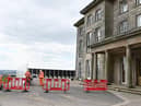 Renovation work started at Haigh Hall in late April