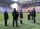 The Wigan schools event was hosted at the DW Stadium