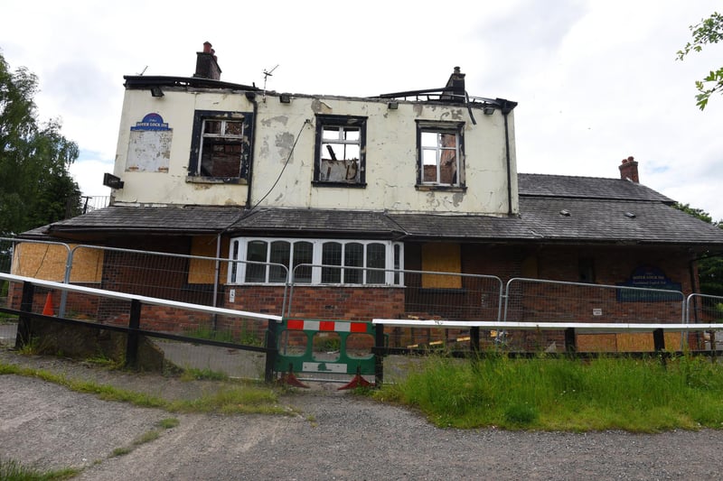 You might think that idyllic, canalside hostelries are recession-proof, but it's a long time since The Dover Lock Inn on Warrington Road, Abram, welcomed throngs of guests. In recent years it is not just the elements that have caused the premises' grim demise but also several arson attacks