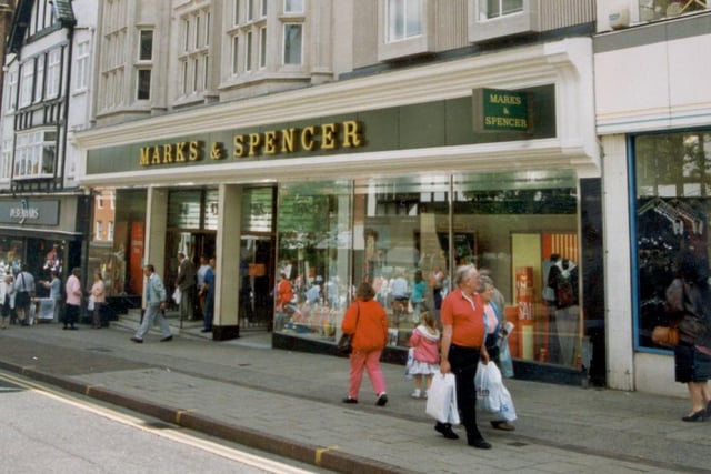 1990s Wigan Marks and Spencer store on Standishgate