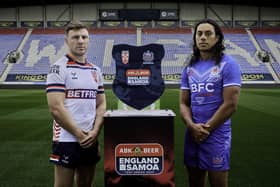 The Brick Community Stadium will host the opening Test match against England and Samoa