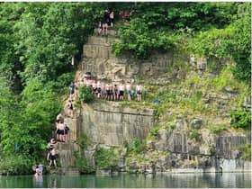 Young people dice with death at East Quarry in Appley Bridge