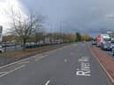 General view of River Way, Wigan