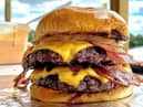 The double bacon cheeseburger at Ashton Town has been crowned as the best food in UK football.