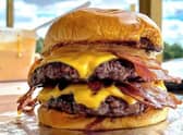 The double bacon cheeseburger at Ashton Town has been crowned as the best food in UK football.