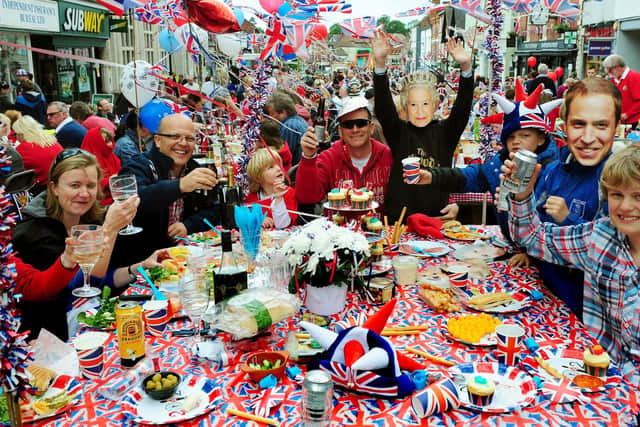 File photo dated 4/6/2012 of a street party to commemorate The Queen's Diamond Jubilee at Ashby De La Zouch, Leicestershire. Issue date: Sunday January 30, 2022. PA Photo. The monarch's major Jubilee milestones have inspired nationwide festivities, round-the-world tours, and a flotilla of 1,000 boats down the Thames. See PA story ROYAL Jubilee History. Photo credit should read: Rui Vieira/PA Wire
