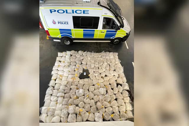 Greater Manchester Police recovered one tonne of class A and B drugs, with an estimated street sale value of around £300 million
