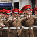 Wigan Remembrance Day procession and service 2023