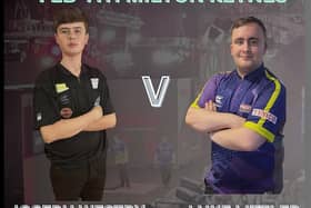 Joseph Westby will face teenage darts sensation Luke Littler next month