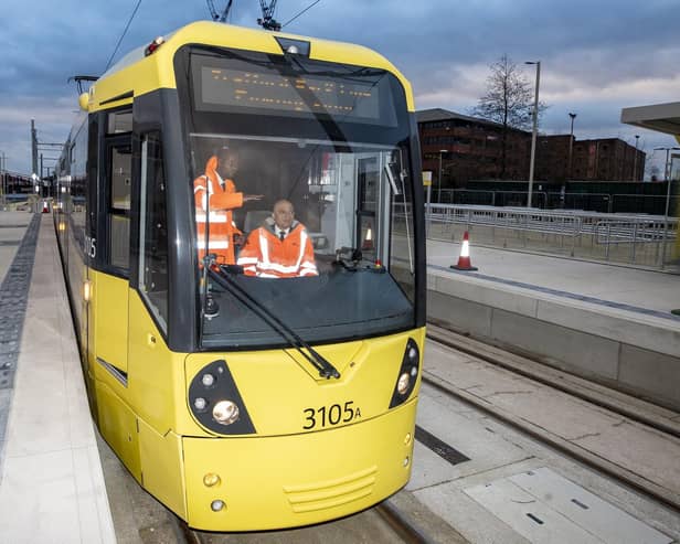 One of the development plan proposals is to bring Metrolink trams to the borough for the first time