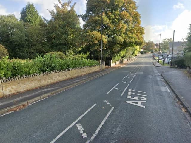 Orrell Road, in Orrell, has been closed to traffic
