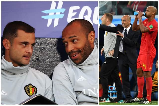 Shaun Maloney and Vincent Kompany worked together with the Belgium national side - along with some other familiar faces