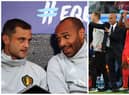 Shaun Maloney and Vincent Kompany worked together with the Belgium national side - along with some other familiar faces