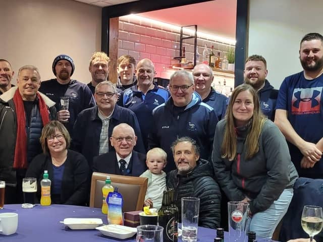 Players and volunteers at Aspull Rugby Club were thanked for their help marshaling events in the village