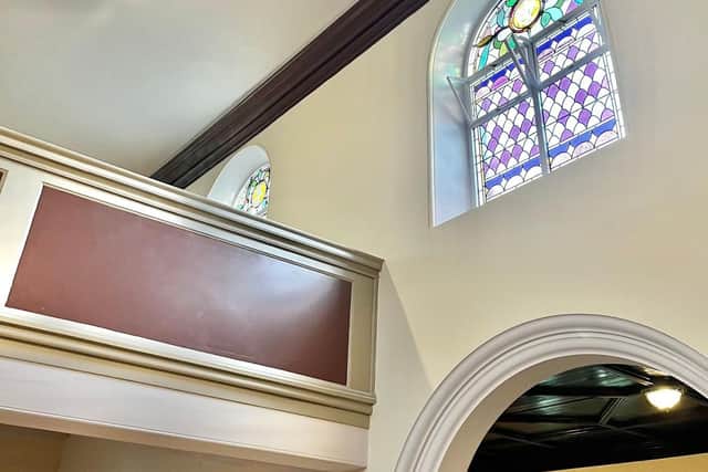 A further picture from inside the renovated Church