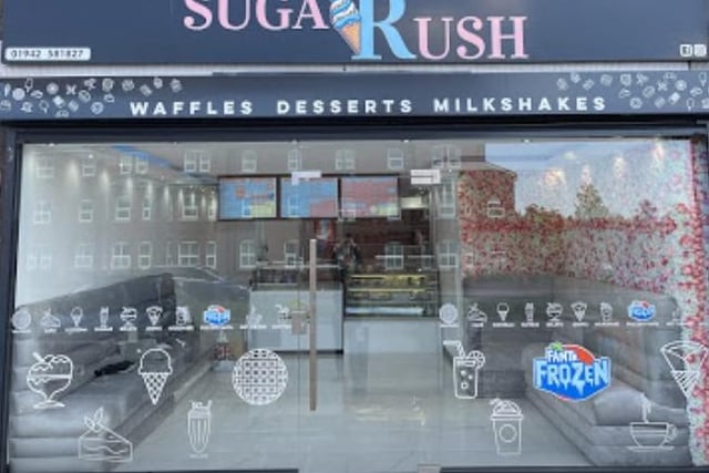 Suga Rush can be found in Scholes Precinct and offers a comprehensive list of ice creams and other desserts for those with a sweet tooth