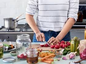 Preparing healthy food