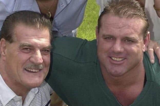 Sid Smith, with his son, the legendary Davey Boy Smith